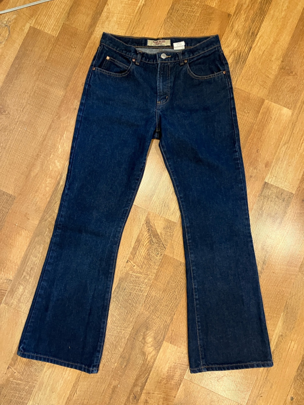Paris Blues Vintage Y2K Boot Cut/flare Mid Rise Women’s Jeans 100% Cotton